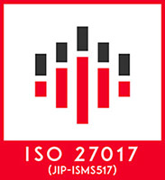 アイエムジェー審査登録センター株式会社 ISO27017認証ロゴ