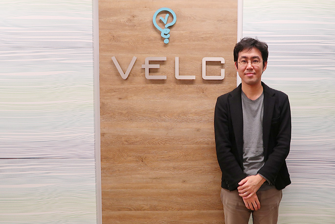 Velc’s CEO, Yusuke Tamukai,