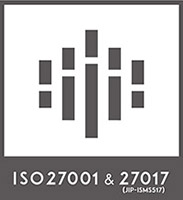 IMJ ISO27001/ISO27017認証ロゴ